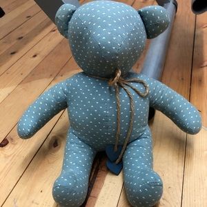 Antique bear with no face